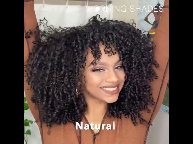 Heatless Curls Hairstyle with Flexi Rods set - Morning Shades