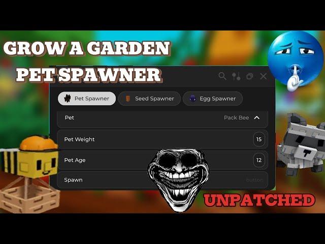 [️] UPDATE GROW A GARDEN NEW PET SPAWNER AND SEED SPAWN SCRIPT