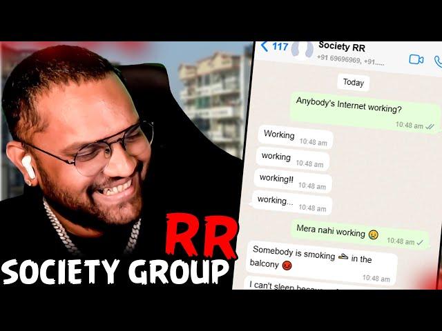 WhatsApp Society Group RR | The Epic Battles and Complaints 