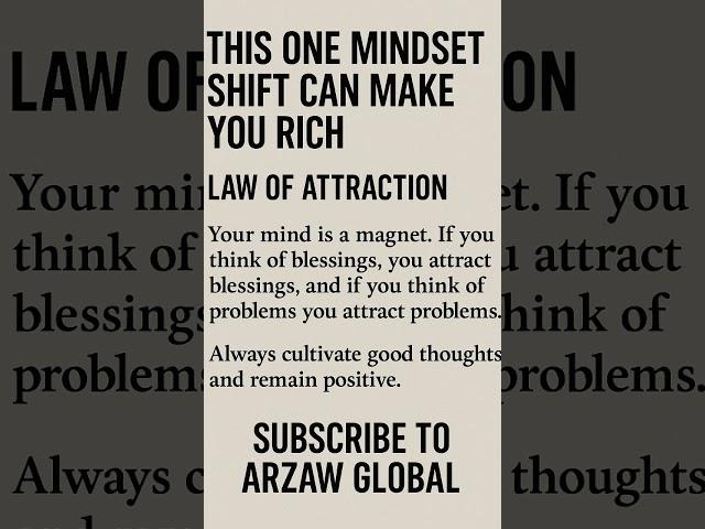 Unlock your millionaire mindset