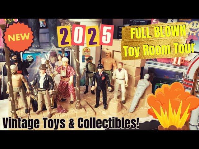 The Most INSANE Vintage Toy Collection You'll Ever See! Old Kenner Star Wars & Indiana Jones ROTLA!