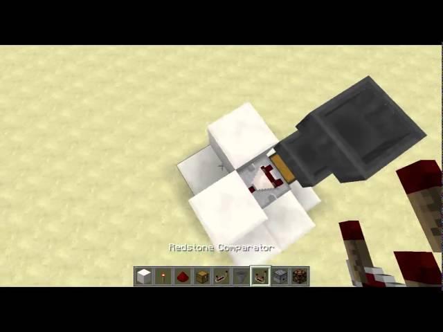 Minecraft - Redstone Tutorial - Specific Item Detector