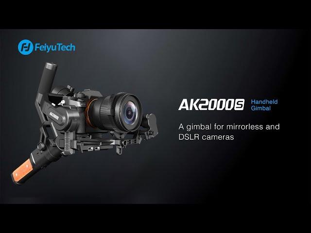 FeiyuTech AK2000S Tutorial: How to Install and Balance the Gimbal