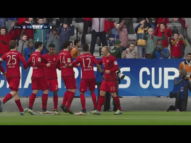 Let's play FIFA 16 fc Bayern München Karriere Modus Champions league