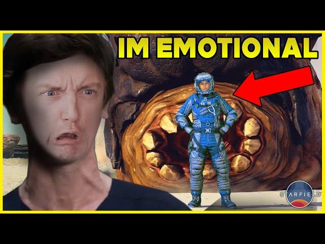 STARFIELD MAKES ME EMOTIONAL - FIRST WATCH Starfield Direct Reaction - Starfield Reaction