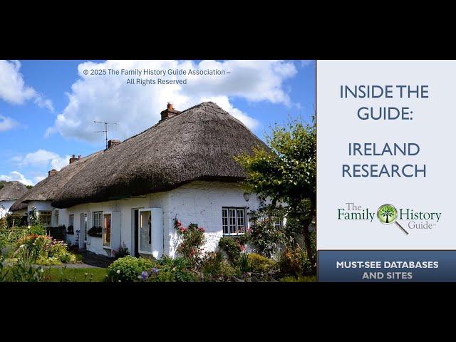 Inside the Guide - Ireland Sites and Databases