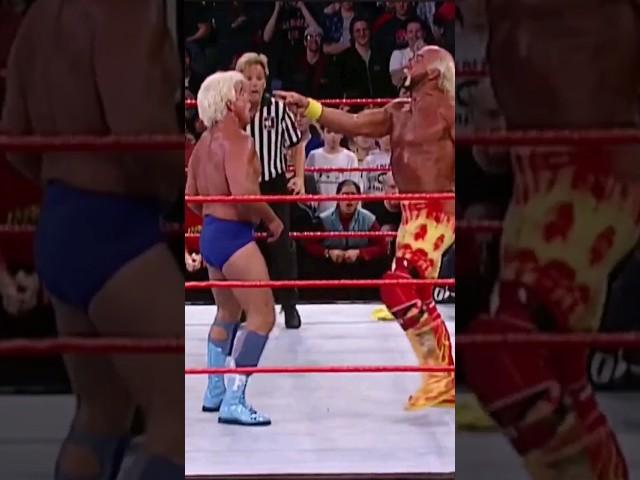 Hollywood Hulk Hogan defends The Undisputed Championship against Ric Flair