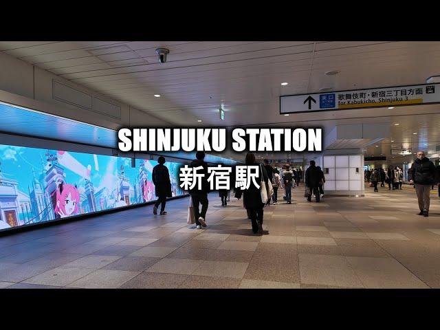 [Japan Life] Shinjuku Station 新宿駅2024