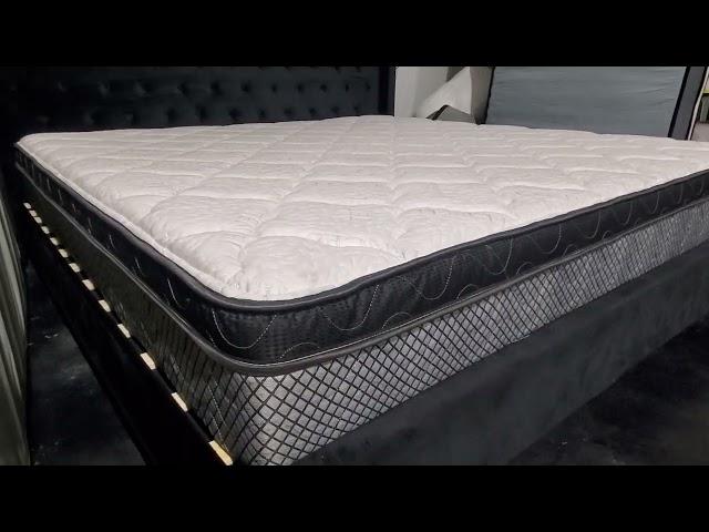 Black Veridian euro top Mattress