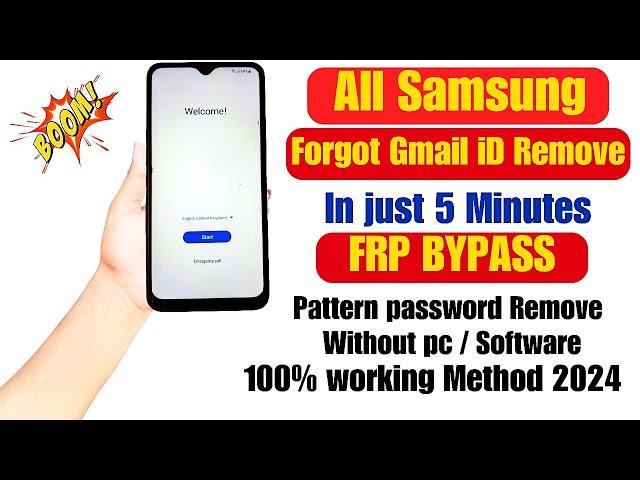 SAMSUNG FRP BYPASS 2024 (Live Proof) Android 13-14 New Security 2024 Frp Lock Remove | Bypass Frp