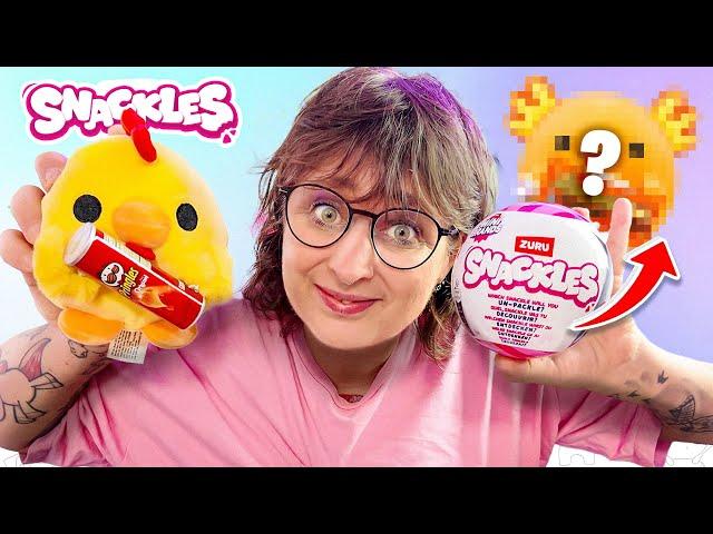 SNACKLES Mystery BOX - Kuscheltier mit Lieblingssnack!