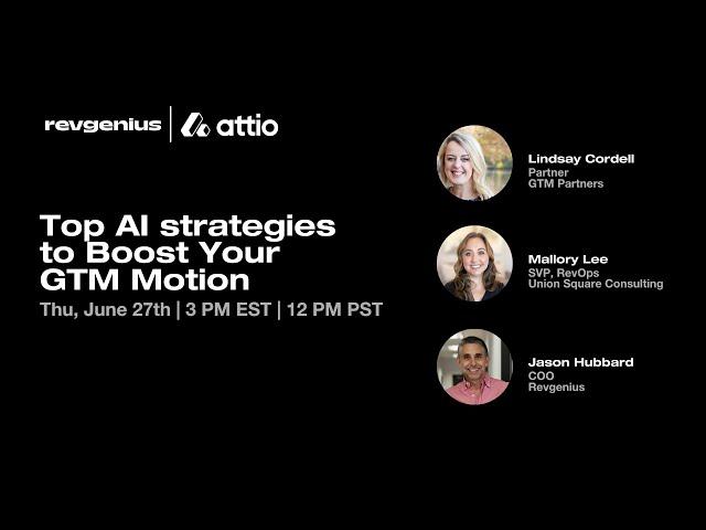 Top AI strategies to Boost Your GTM Motion