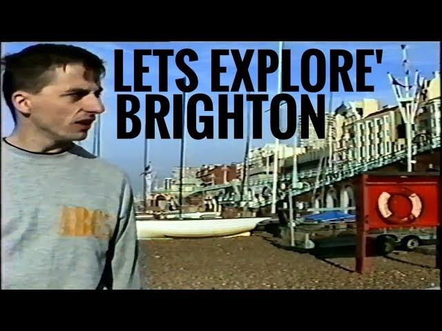 Lets Explore' Brighton the ultimate UK holiday destination, spoof vlog 1989 & 2019