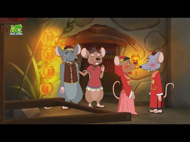 卡通動畫－民間故事－老鼠嫁女兒／老鼠娶親／THE MOUSE BRIDE／Ｗedding for the Mouse's Daughter