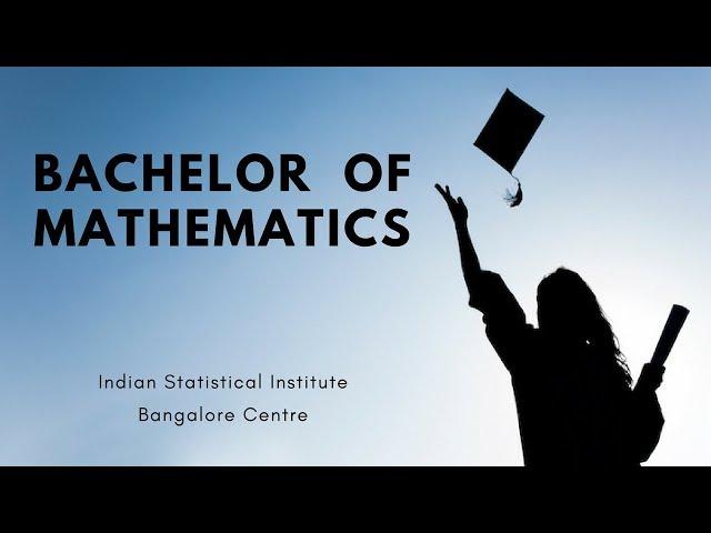 BMath course at Indian Statistical Institute Bangalore