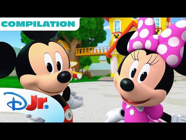 Me & Mickey Vlog Compilation | Mickey Mouse & Minnie Mouse! | Season 3 | 20 Minutes | @disneyjr