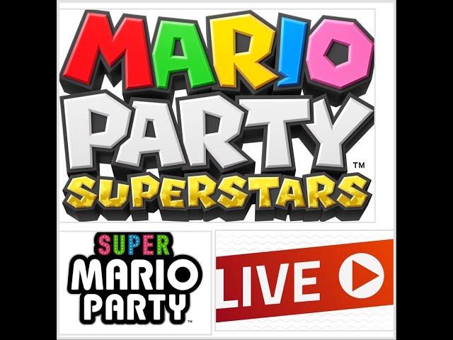 Super Mario Party & Mario Party Superstars Livestream w/viewers #1