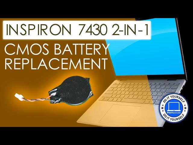 How To Replace Your CMOS Battery | Dell Inspiron 14 7430 2-in-1