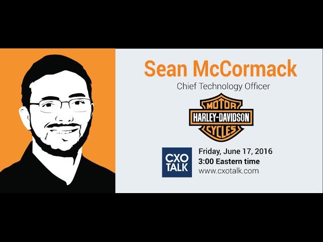 #176: Innovation at Harley-Davidson with Sean McCormack, Chief Technology Officer