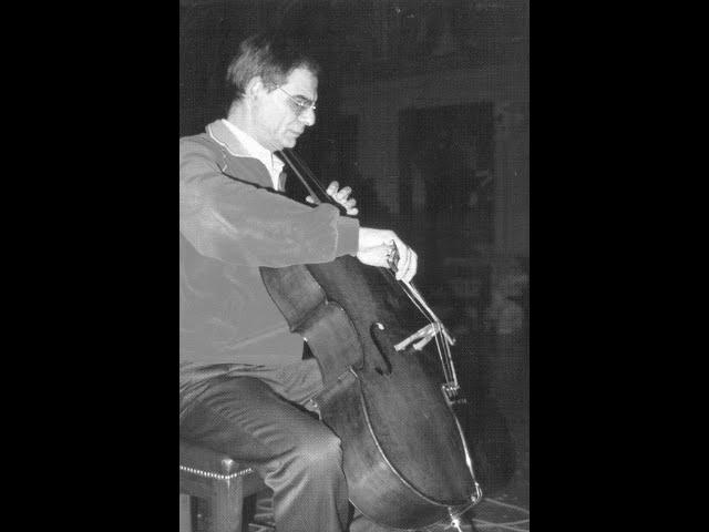 Marco Scano: Alfredo Piatti 12 Capricci for Cello Solo, No. 10, Allegro deciso