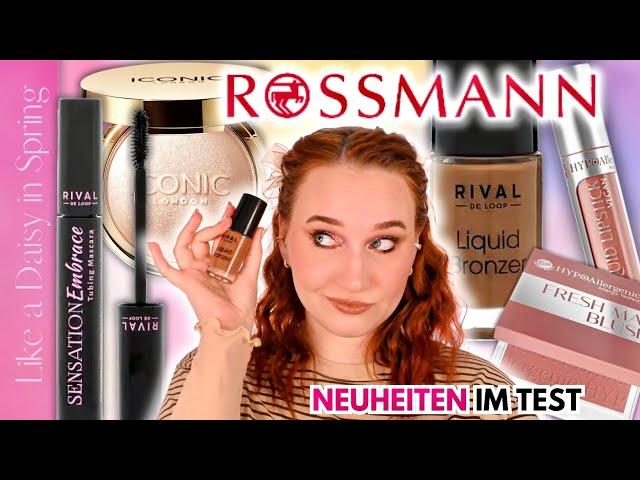 NEU! ROSSMANN NEUHEITEN im Test | TUBING Mascara & Liquid BRONZER | LikeADaisyInSpring