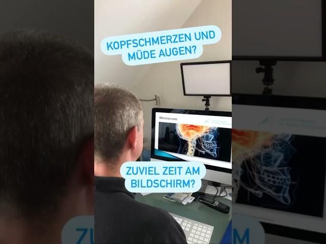 Kopfschmerzen und müde Augen - diese Augenübungen hilft #augentraining #kopfschmerzen #neuroathletik