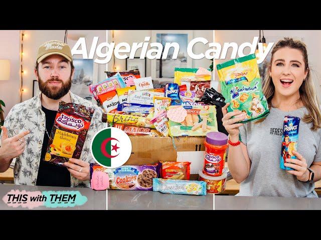 British People Trying Algerian Snacks - This With Them