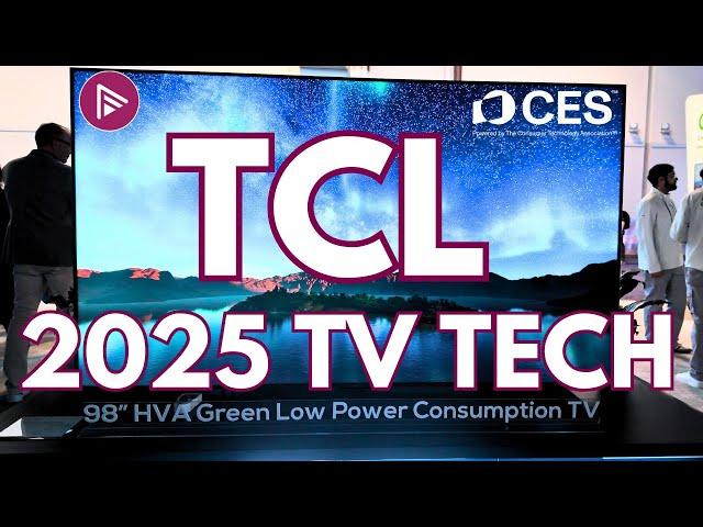 TCL's TV Tech And Display Innovations at CES 2025