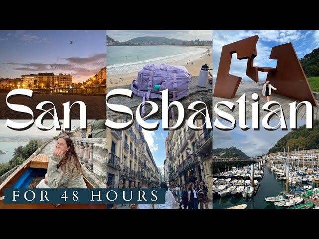 San Sebastian Vlog: The Perfect 2 Day Getaway to Spain's Basque Country