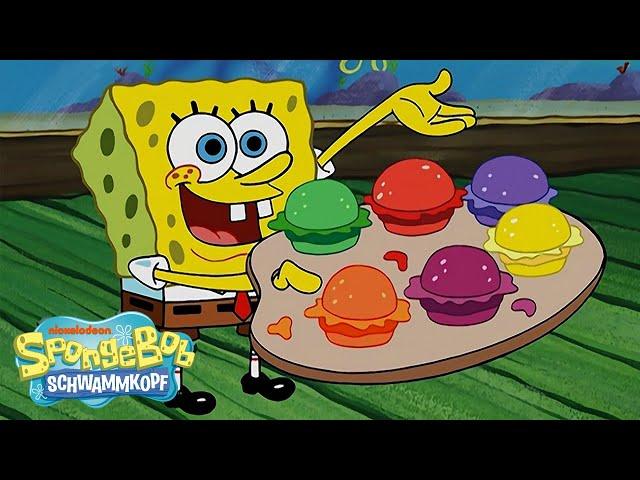 SpongeBob | Die kultigsten Krabbenburger-Momente | SpongeBob Schwammkopf