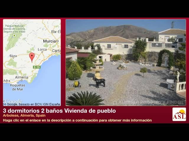 3 dormitorios 2 baños Vivienda de pueblo se Vende en Arboleas, Almeria, Spain