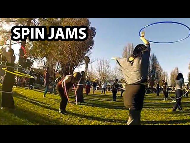 Spin Jams and their role in the Flow Arts Community