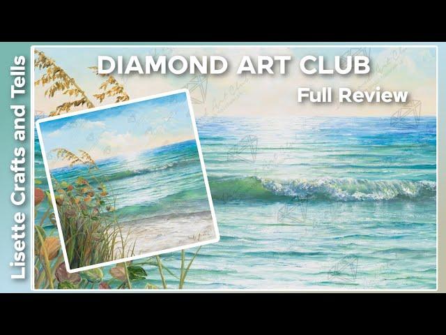 Diamond Art Club Full Review: Barefoot Beach By Emily James - Perfect For Color Blocking lovers