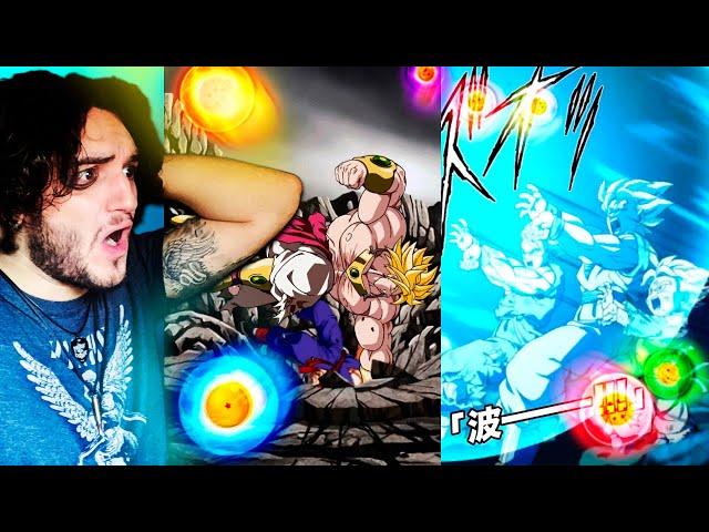 LITERALMENTE ​CINE​ PARTE 2!! REACCIÓN LR LSSJ BROLY Y SSJ GOHAN!! NUEVA MECÁNICA DE DRAGON BALLS