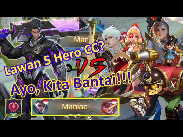 Alucard Lawan 5 Hero CC???  Bantai Sampe Maniac!!! - BadGamer Alucard