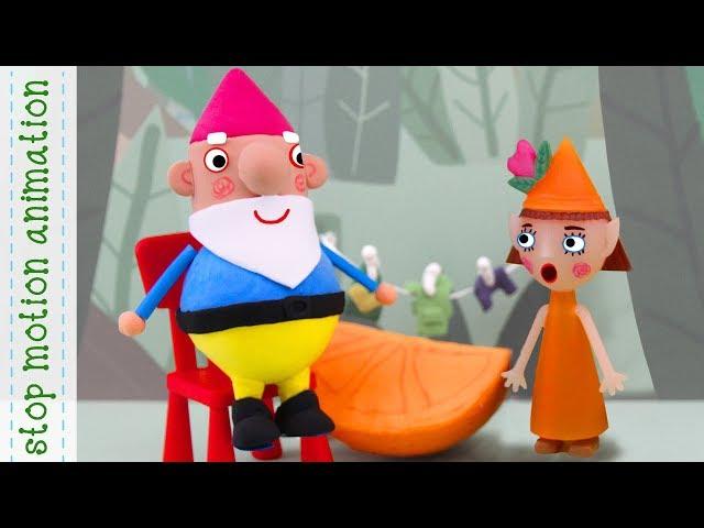 Camping out. Ben & Holly's Little Kingdom toys. Stop Motion Animation new english episodes 2017 HD