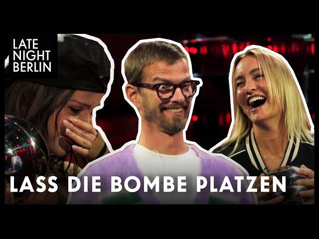 Lena, Joko & Sarah müssen EXTREM peinliche Antworten geben | Late Night Berlin