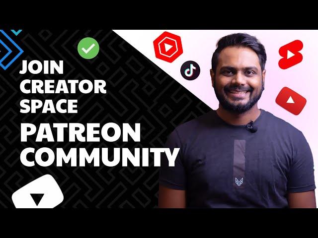 Join Creator Space Patreon Community