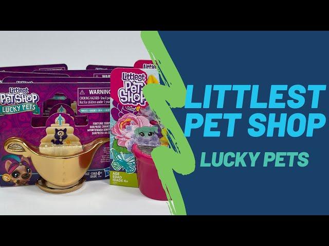 Littlest Pet Shop Lucky Pets Fortune Surprise Unboxing Toy Review | TadsToyReview