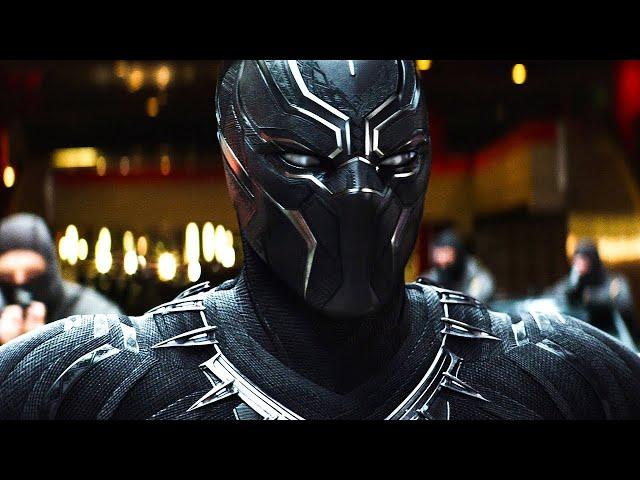 Black Panther Chase Scene   Black Panther vs Bucky   Captain America  Civil War 2016 Movie CLIP HD