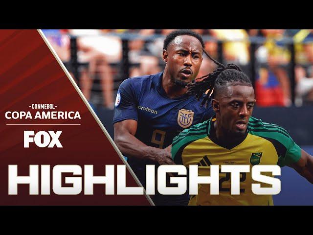 Jamaica vs. Ecuador Highlights | 2024 Copa América