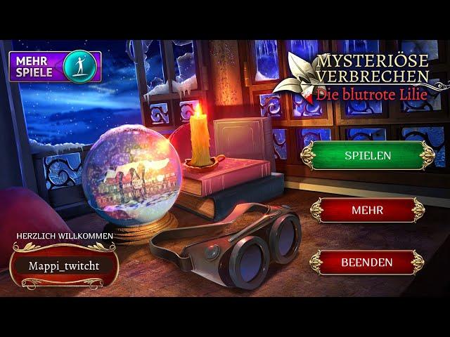 Wimmelbild Mysteriöse Verbrechen: Die blutrote Lilie Part 1 (Let´s Play) deutsch Komplett