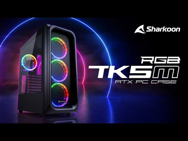 Sharkoon TK5M RGB ATX PC Case