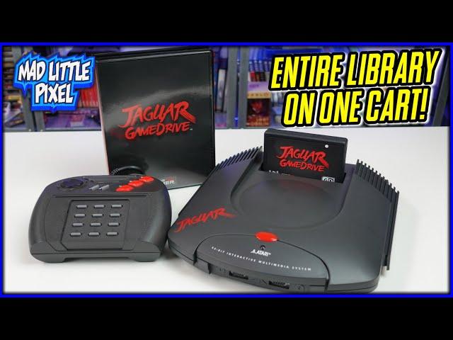 The ENTIRE Atari Jaguar Game Library On A Single Cartridge! GameDrive Review & Setup With All Games!