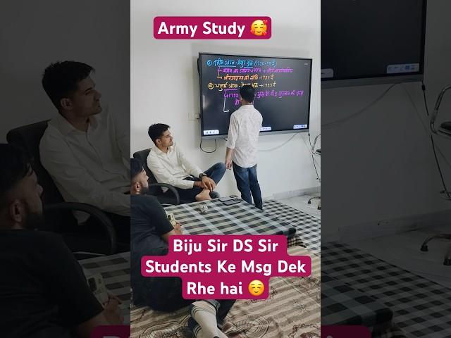 Army Study #indianarmy #viralvideo #motivation #bijusir #shortsvideo