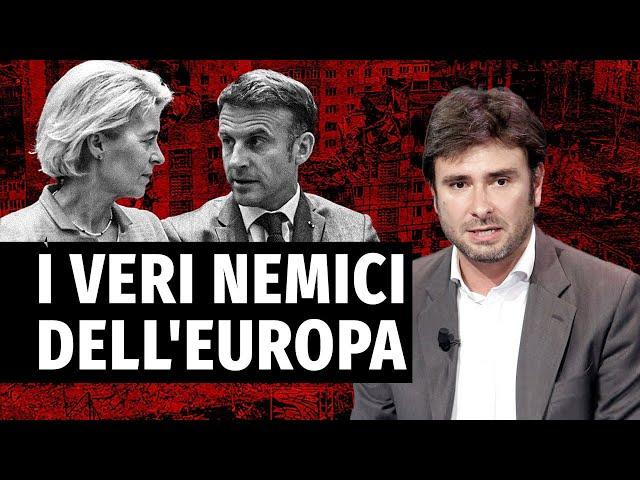 Von Der Leyen e Macron spingono l’Europa al riarmo: ecco chi sono i veri nemici degli europei