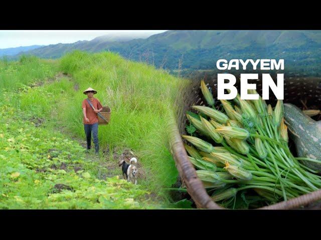 Squash flowers and banana heart from the hill | Cook two types of dinengdeng, a vegetable soup