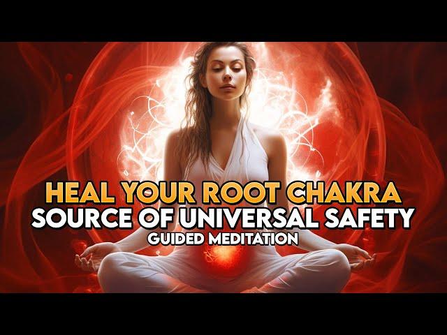 Guided Meditation: Heal Your Root Chakra by Connecting it to Source of Universal Safety