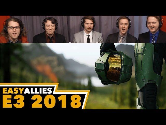 Halo Infinite - Easy Allies Reactions - E3 2018