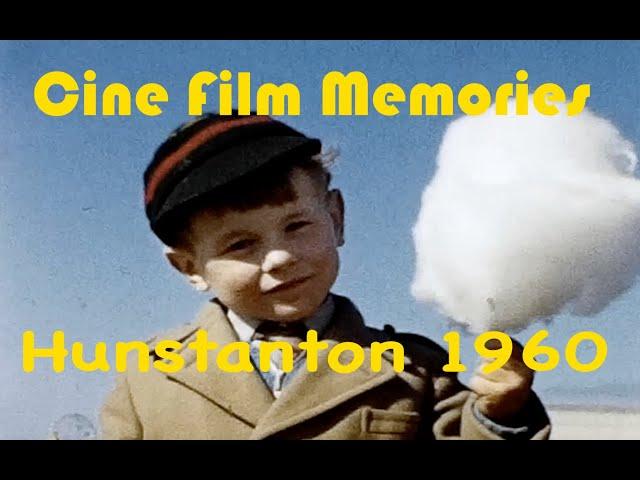 Caravan Holiday in Hunstanton 1960, amateur home movie cine film